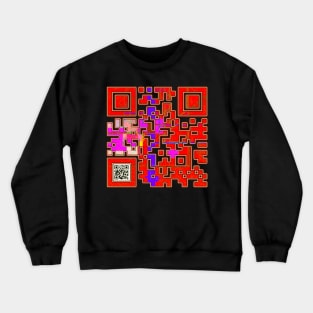 Eternal QR Code Crewneck Sweatshirt